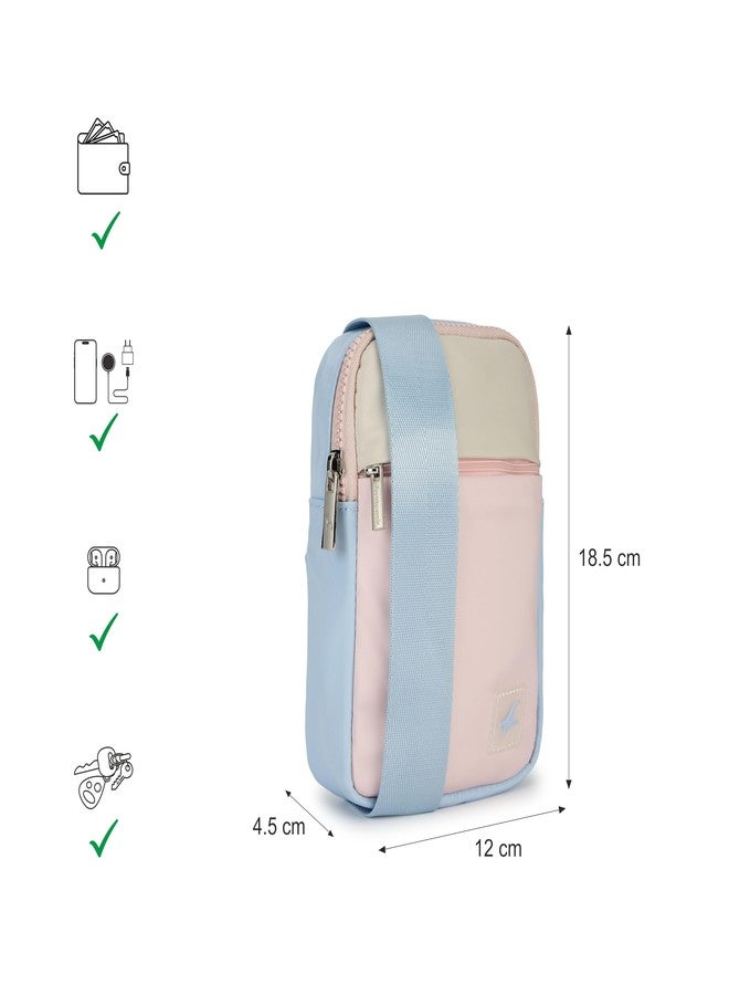 Fastrack Fanny Pack Bag for Men and Women | Lightweight Nylon Crossbody with Adjustable Strap, Zippered Main Compartment and Quick-Access Pocket | Versatile Everyday Bag for Travel, Campus and Errands - Image 4